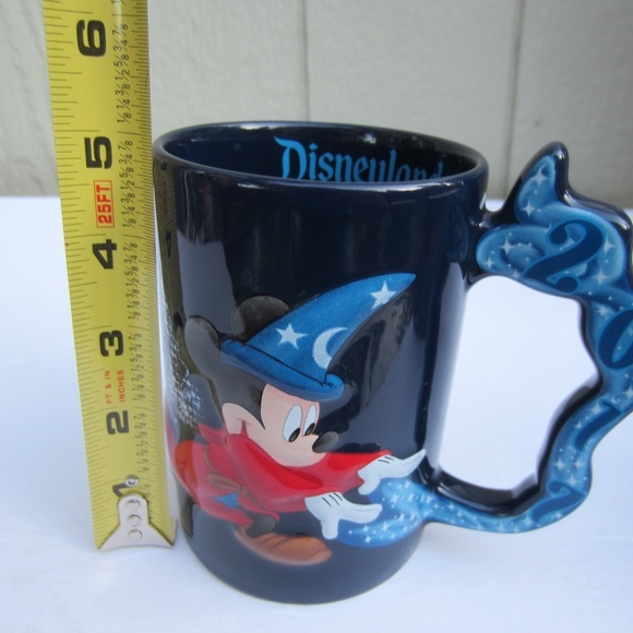 Walt Disney Parks  Mickey Mouse Sorcerer's Apprentice Mug Cup 3D - Picture 8 of 9